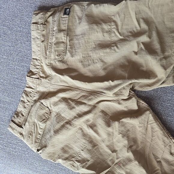 The North Face Mens Hiking Performance Nylon Flash Cargo 36x31 Khaki Tan - Picture 10 of 13